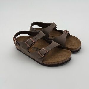 BIRKENSTOCK Roma Kids Sandals Mocha Size 33 US 2